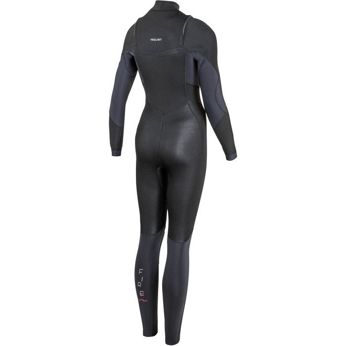 2023 Prolimit Mujer Fire 5/3mm Freezip Neopreno 25065 - Black / Ash